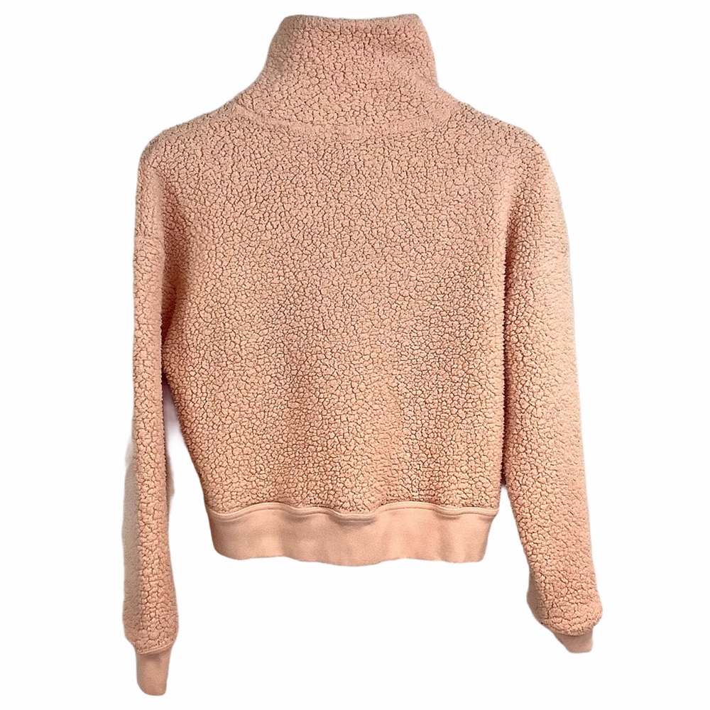 CHAMPION C9 Fuzzy Peach Fleece 1/4 Zip Top SZ-XS - Picture 9 of 9